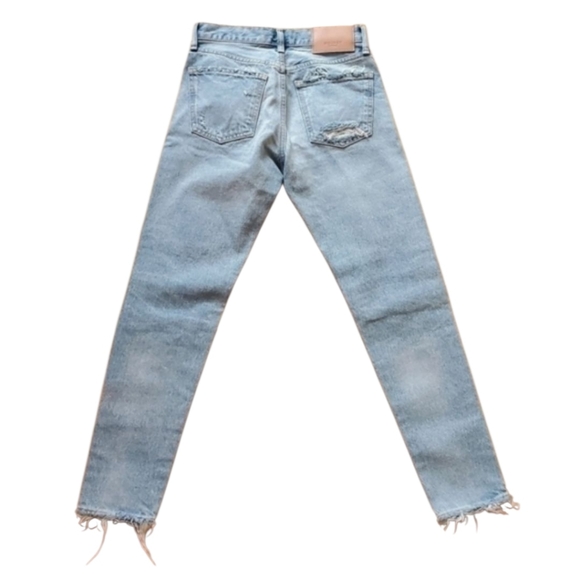 MOUSSY‎ MAY TAPERED DISTRESSED JEANS - Picture 3 of 12